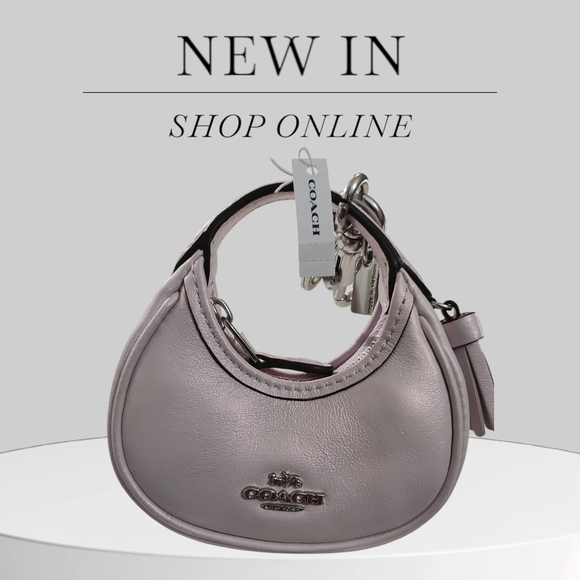 Coach Teri Bag Charm In Light Pink - Picture 1 of 3